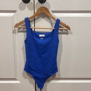 Aritzia Blue Bodysuit